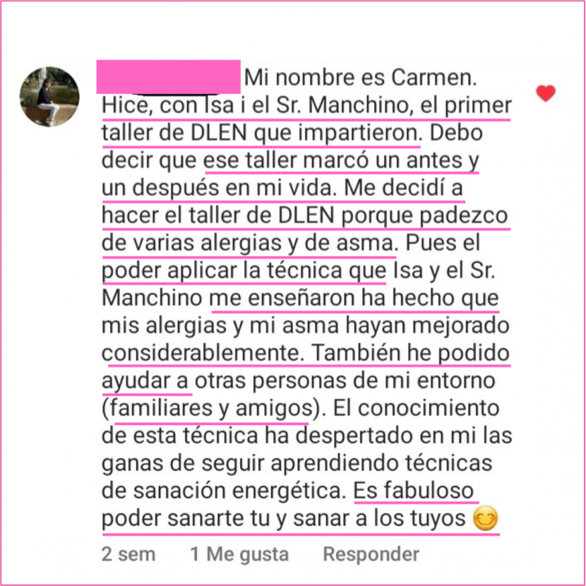Carme comentario